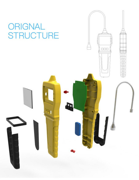 AO-90E Gas Leak Detector