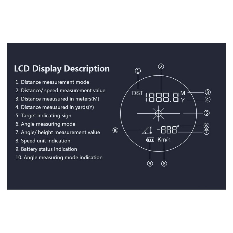 AO-1500 Catalejo Localizador Láser