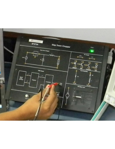 Scientech2724 Plataforma para MOSFET, IGBT, Transistor y SCR Basados en Chopper