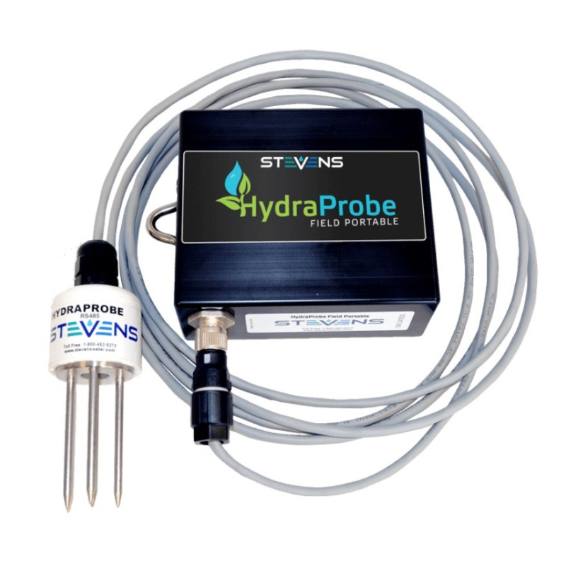 HydraProbe Field Portable Wi-Fi Unit & Soil Moisture Sensor