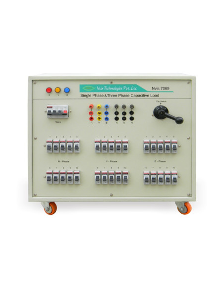 Nvis 7069 Laboratorio para Carga Capacitiva Monofásica y Trifásica