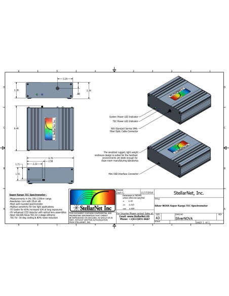 SILVER-Nova Espectrómetro
