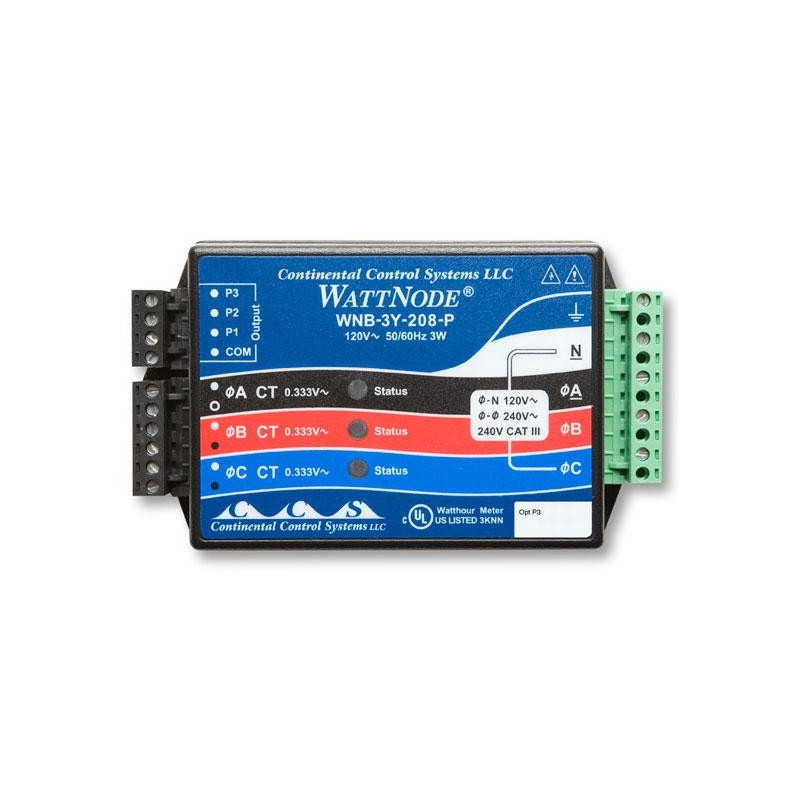 AO-T-WNB-3Y-208-P KW/h Power Transducer 2 or 3 Branch Circuit