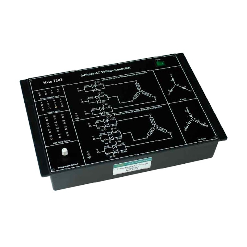 Nvis 7203 Laboratorio Controlador de Voltaje Trifásico de AC