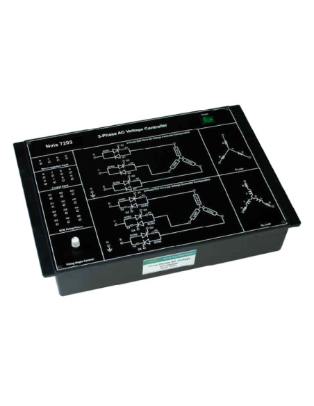 Nvis 7203 Laboratorio Controlador de Voltaje Trifásico de AC