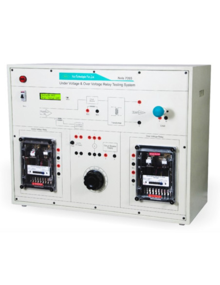 Nvis 7093 Laboratory for Under Voltage & Over Voltage Relay Testing System