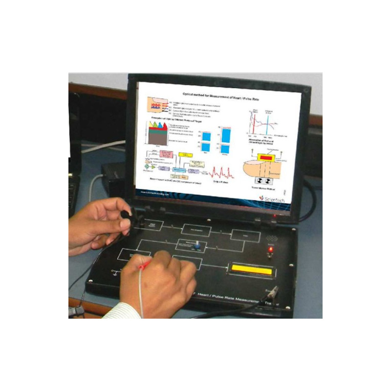 Scientech2357 TechBook for Heart Rate Measurement (Transmission Method)