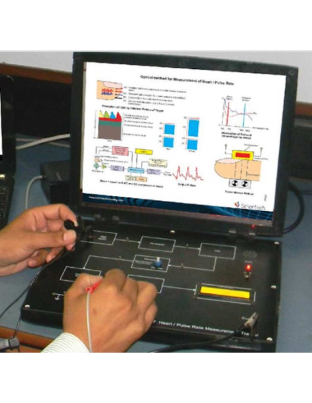 Scientech2357 TechBook for Heart Rate Measurement (Transmission Method)