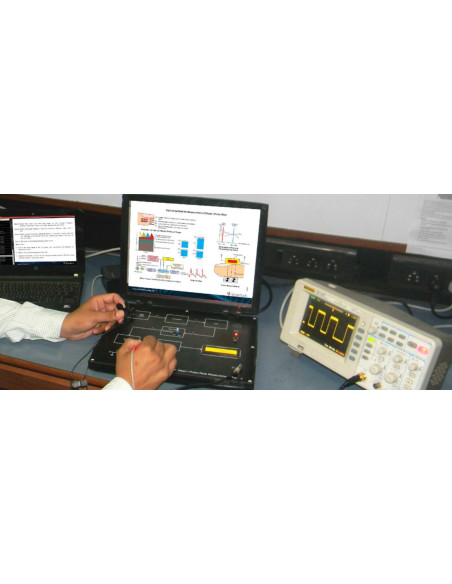 Scientech2357 TechBook para a Medição da Frequência Cardíaca (Método de Transmissão)