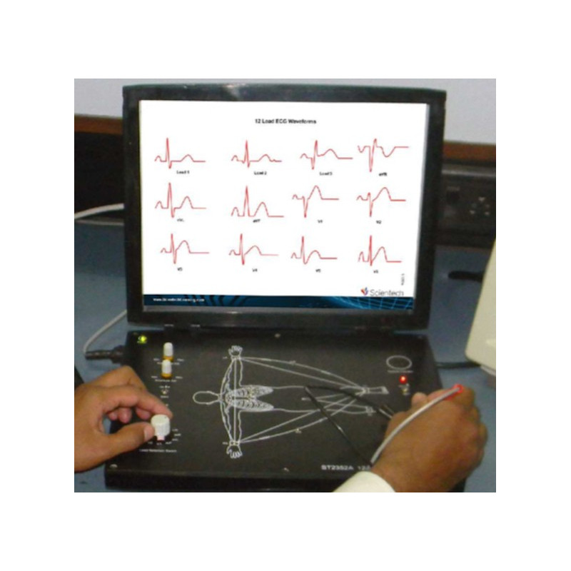 Scientech2352A TechBook para Simulador de ECG de 12 Derivações