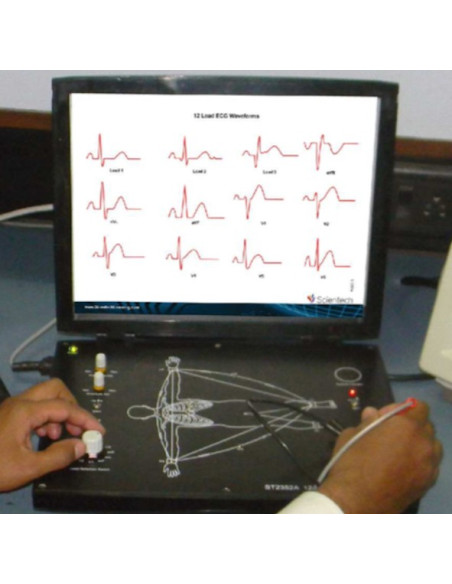 Scientech2352A TechBook para Simulador de ECG de 12 Derivações