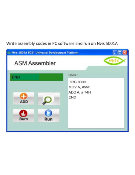 Nvis 5001A Techbook para la Plataforma de Desarrollo Universal 8051