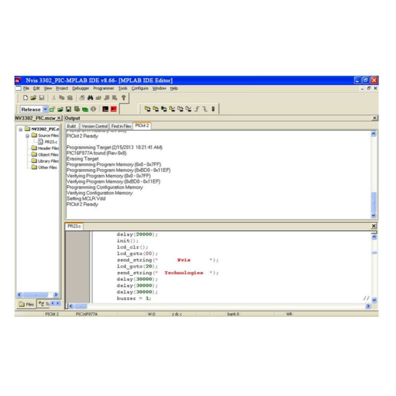 Nvis 5002P Programador PIC USB Compacto