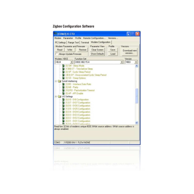 MC20ZB Módulo Zigbee