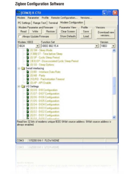 MC20ZB Módulo Zigbee