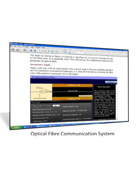 Sistema de comunicação de fibra óptica