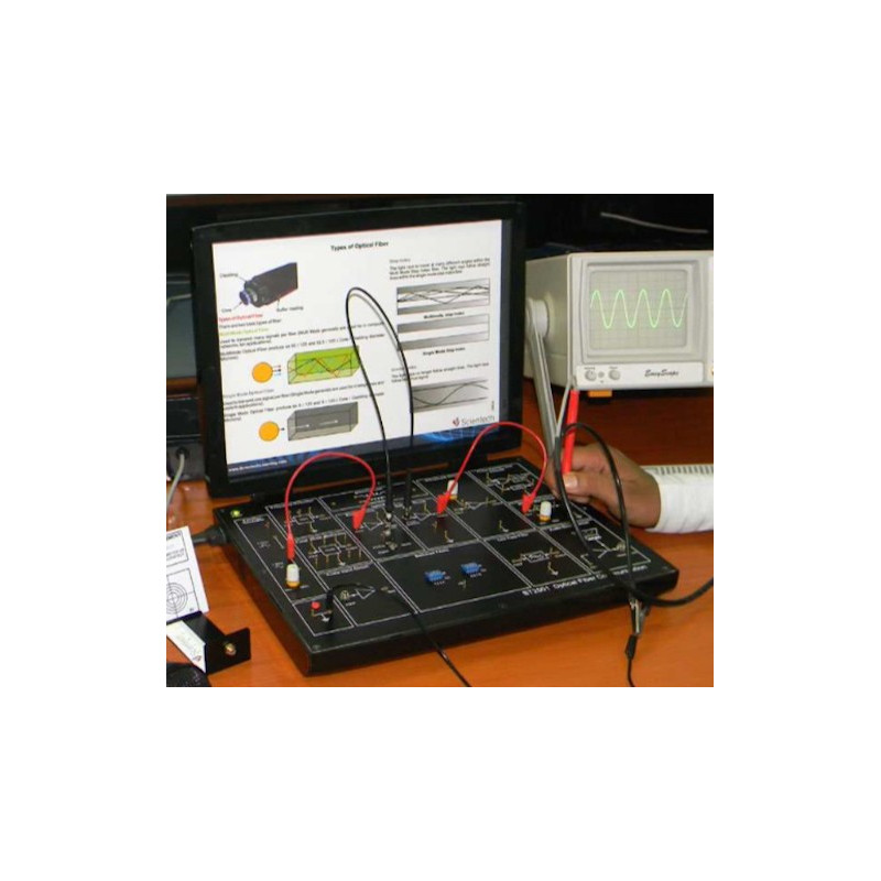 Scientech2501 TechBook para Comunicação de Fibra Óptica