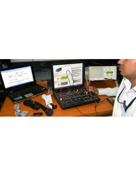 Scientech2501 TechBook para Comunicação de Fibra Óptica