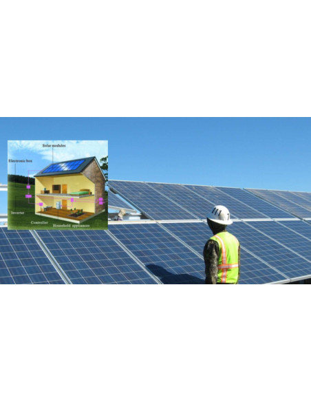 Nvis 455 Controlador de Carga Solar 6A