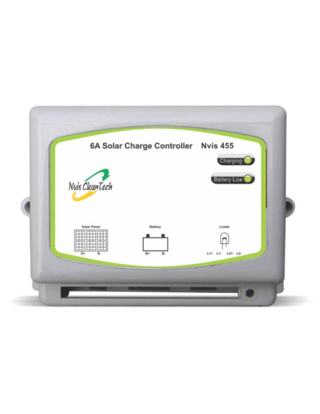 Nvis455A Solar Charge Controller 10A