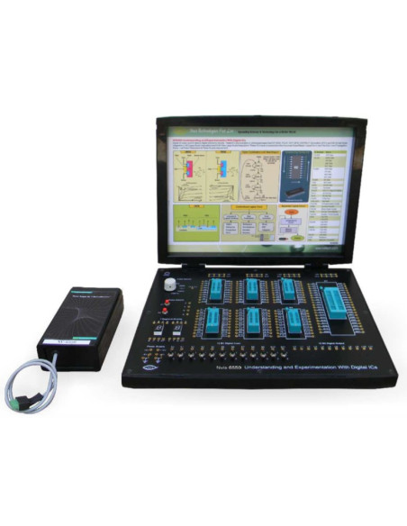 Nvis 6550 Techbook para Comprensión y Experimentación con Circuitos Integrados Digitales