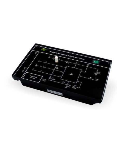 Nvis 6507 Laboratorio para Experimentación con Multivibrador Astable y Monoestable