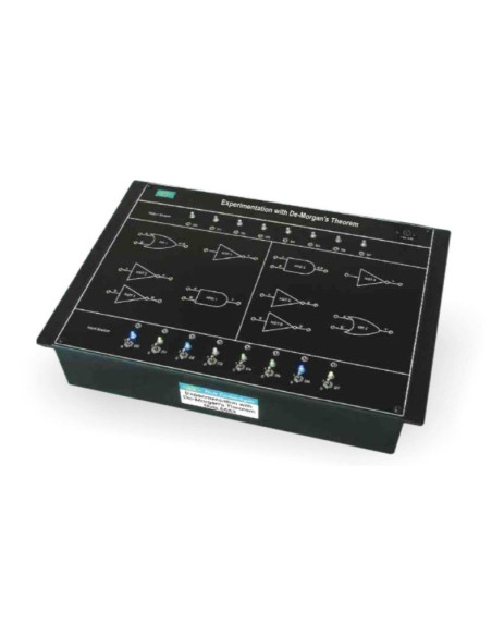 Nvis 6553 Laboratory for Experimentation with De-Morgan's Theorem