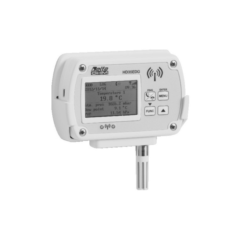 Wireless Temperature and Humidity Data Logger with Display