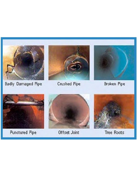 AO-715HDJN-C23H Câmera de Inspeção de Drenagem e Tubulação com câmera HD