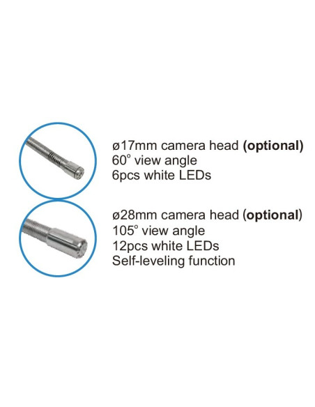 AO-710DN-SCJ Cámara de Inspección de Desagües y Tuberías