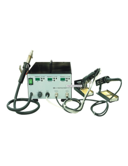 Nvis 84 Rework System (Soldering, Desoldering & SMD Hot Air)