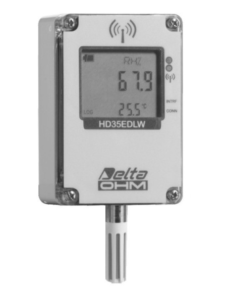 HD 35EDW 1N TV Registrador de Dados sem fio de Temperatura e Umidade