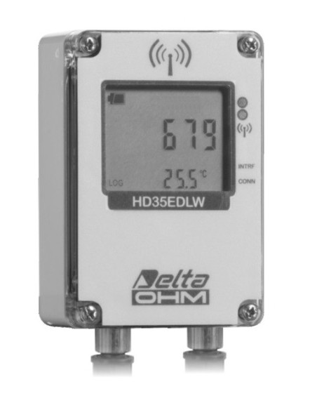HD 35EDW NP TC Rainfall Quantity and Temperature ireless Data Logger