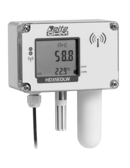 HD 35EDW 1NB… TV Temperature, Humidity and Carbon Dioxide Wireless Data Logger