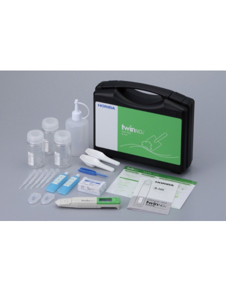 NO3-11S Medidor de Nitrato + Kit para Analisis de Suelo de LAQUATwin