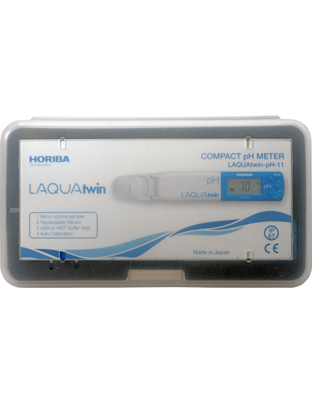 pH-33 Medidor de pH LAQUATwin (Puntos de Calibración Hasta 5)