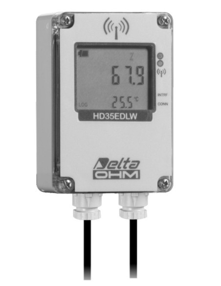 HD 35EDW-MB Registrador de Dados sem fio com Entrada RS485 Modbus-RTU