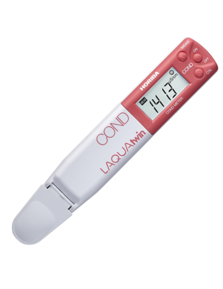 EC-33 Medidor de Conductividad LAQUATwin (Puntos de Calibración Hasta 3 y Resolución de TDS)