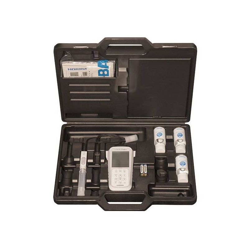 pH130K Kit Medidor Portátil de LAQUAact para la Calidad del Agua