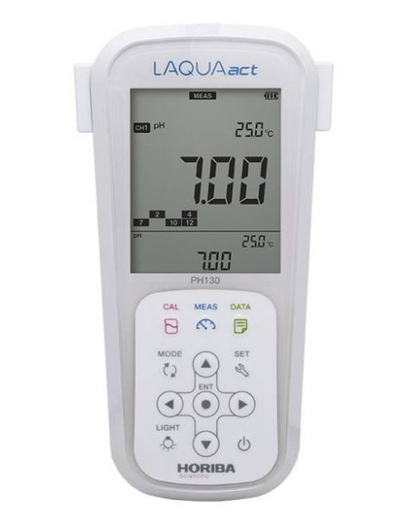 pH130 Medidor Portátil LAQUAact para Qualidade da Água
