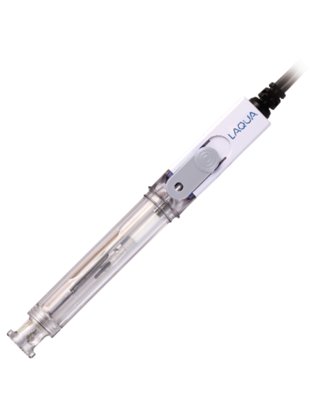 9630-10D Eletrodo de pH 3-em-1 com Corpo de Plástico (para Amostras de Baixa Condutividade) para LAQUA