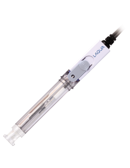 9631-10D Electrodo de pH 3 en 1 con Cuerpo de Plástico (para Muestras de Ácido Fluorhídrico o HF) para LAQUA