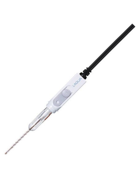 9418-10C Electrodo LAQUA de pH Combinado Micro ToupH con Cuerpo de Vídrio (para Muestras de Bajo Volumen)