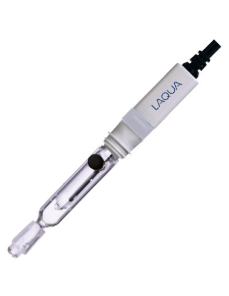 2565A-10T Eletrodo de pH LAQUA Tipo de União Dupla (Eletrodo de Referência de Meia Pilha de Pilha Dupla)