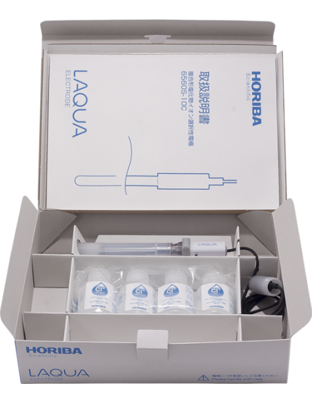 6560S-10C Electrodo LAQUA de Cloruro (Cl-) ISE Incluída 1 Punta de Electrodo (7660S)