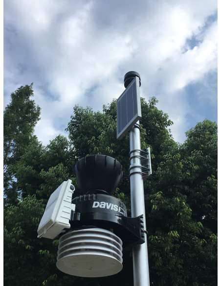 Anemómetro ultrassónico e palheta AO-WDC2DVSE para estações Davis Vantage Pro2 existentes (bastão não incluído)