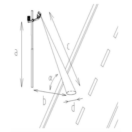 AO-RSS11E Sensor de Estado de la Superficie de la Carretera Sin Contacto