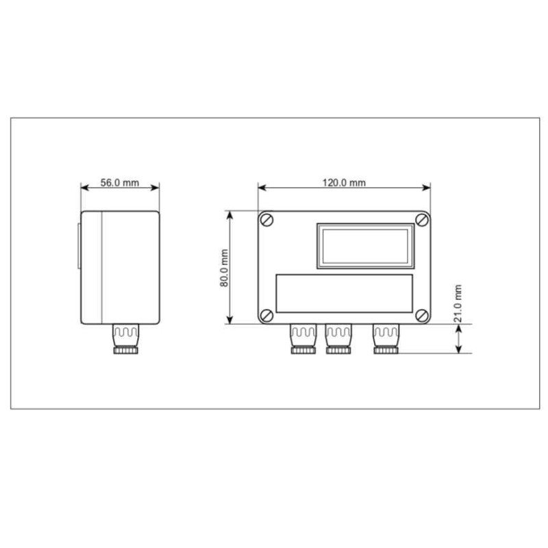 DO9403T-R1 Dimensões