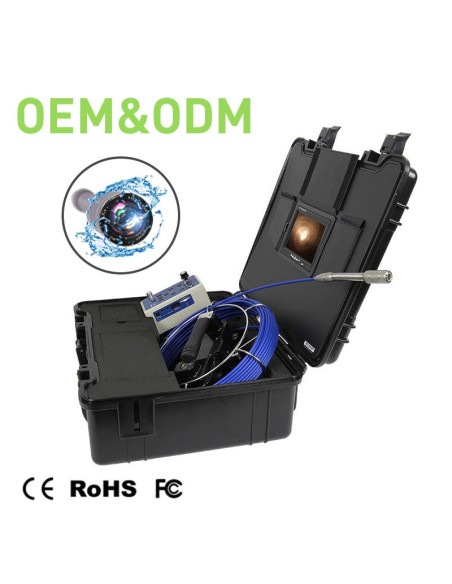 AO-715HDJN-C23H Câmera de Inspeção de Drenagem e Tubulação com câmera HD