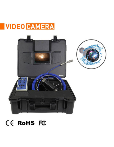 AO-715HDJN-C23H Câmera de Inspeção de Drenagem e Tubulação com câmera HD